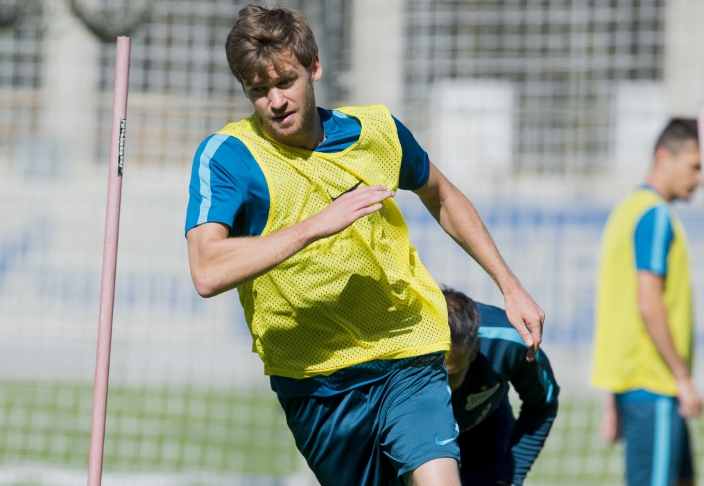 Открытая тренировка «Зенита» перед матчем с «Ростовом»