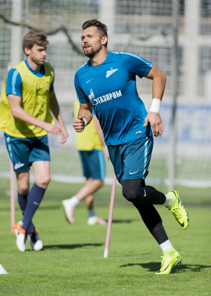 Открытая тренировка «Зенита» перед матчем с «Ростовом»