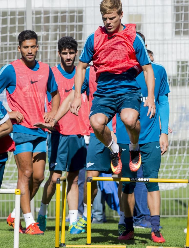 Открытая тренировка «Зенита» перед матчем с «Ростовом»