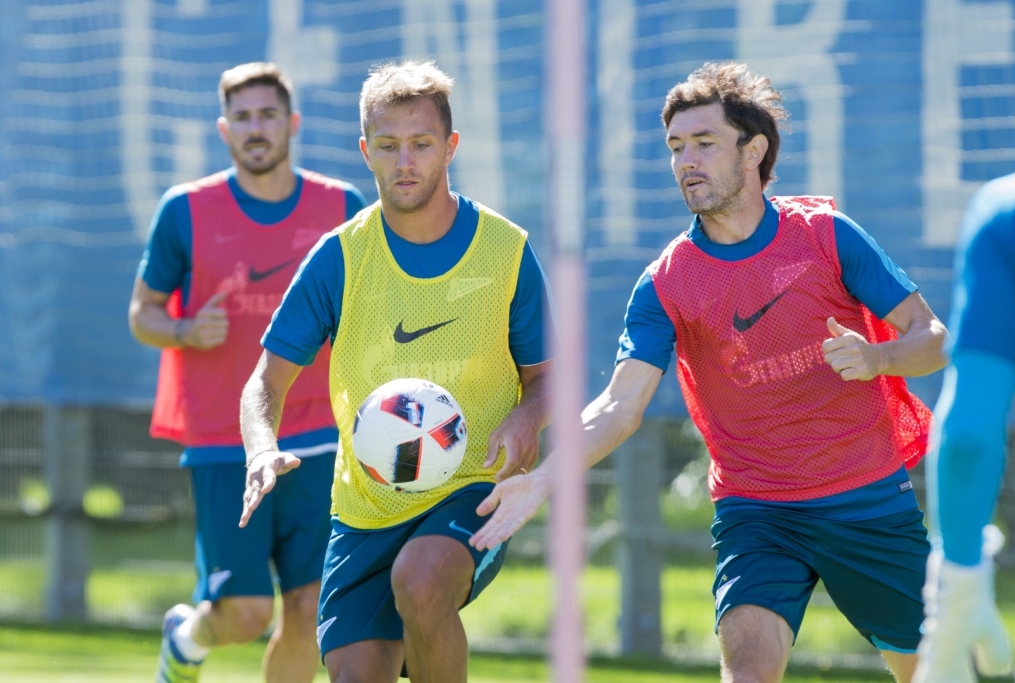Открытая тренировка «Зенита» перед матчем с «Ростовом»