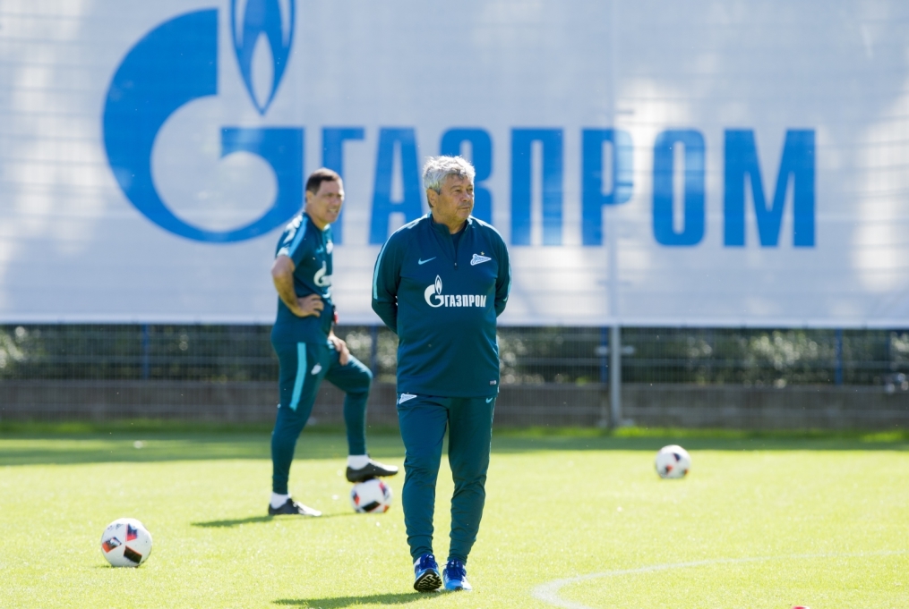 Открытая тренировка «Зенита» перед матчем с «Ростовом»