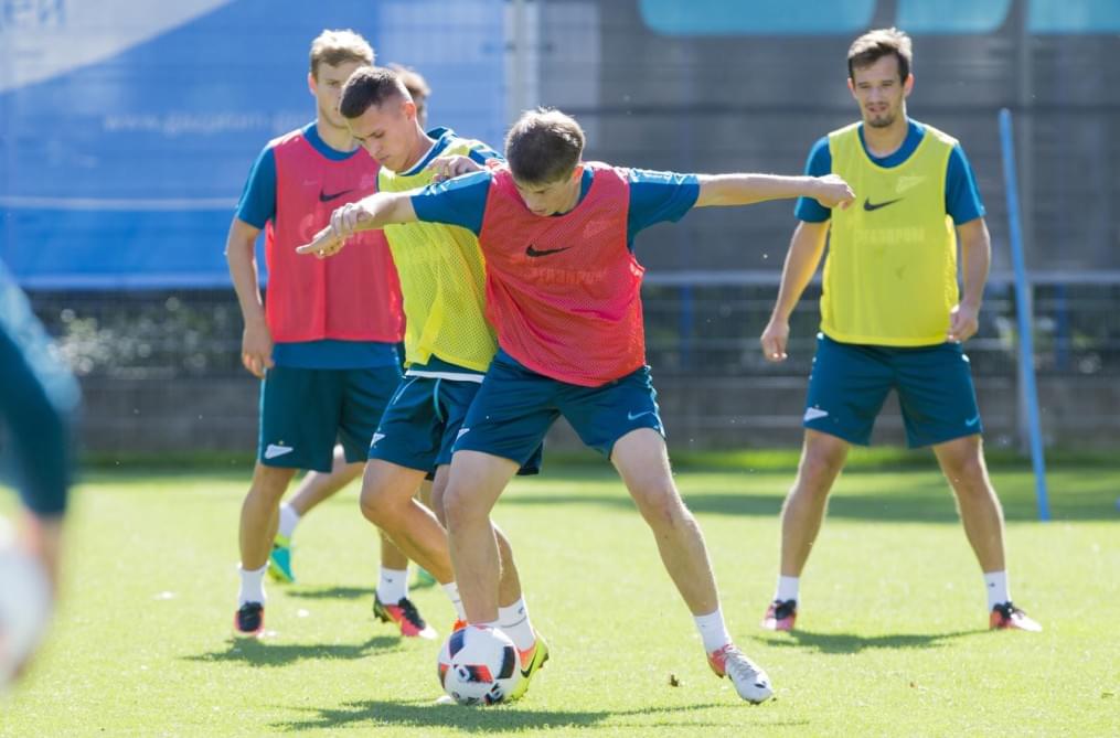 Открытая тренировка «Зенита» перед матчем с «Ростовом»