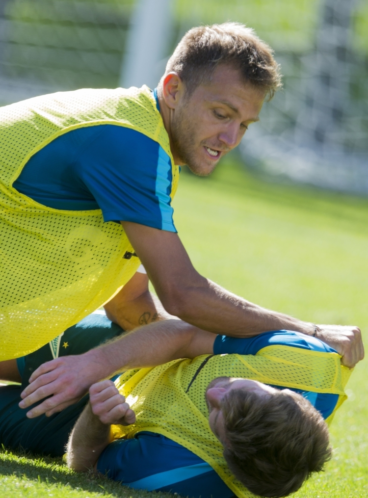 Открытая тренировка «Зенита» перед матчем с «Ростовом»