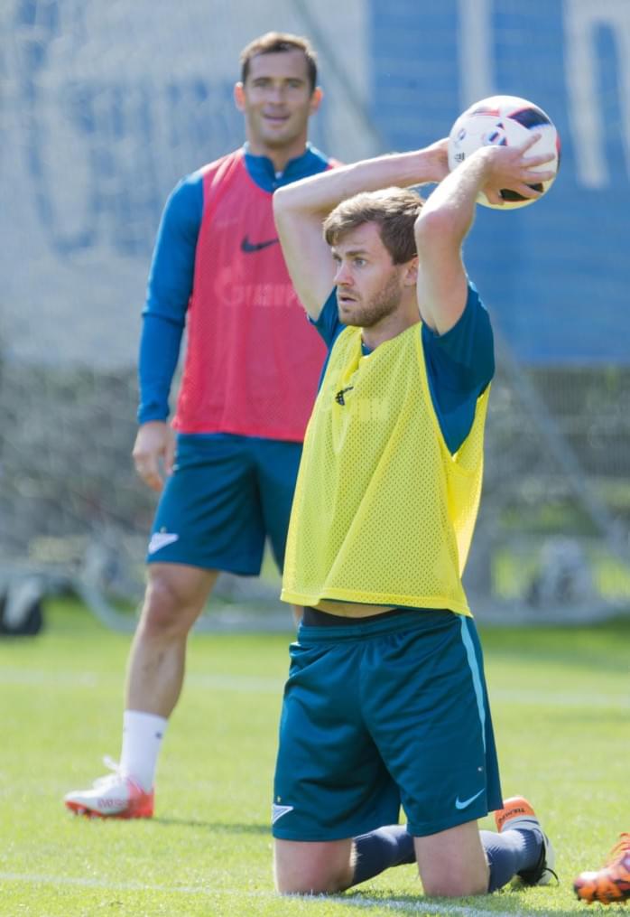 Открытая тренировка «Зенита» перед матчем с «Ростовом»