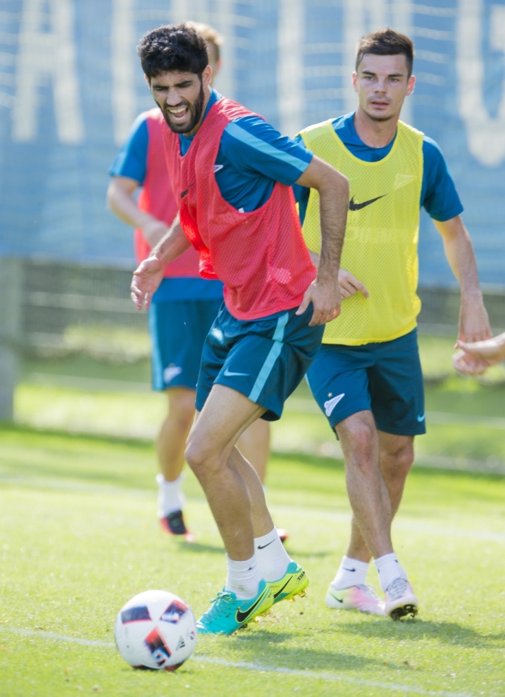 Открытая тренировка «Зенита» перед матчем с «Ростовом»