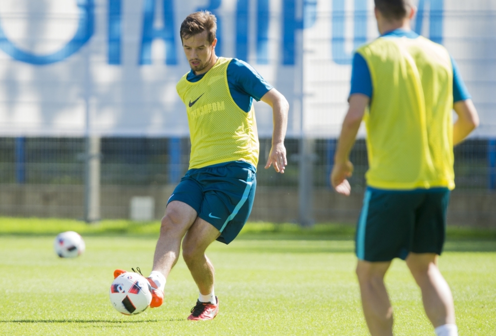 Открытая тренировка «Зенита» перед матчем с «Ростовом»