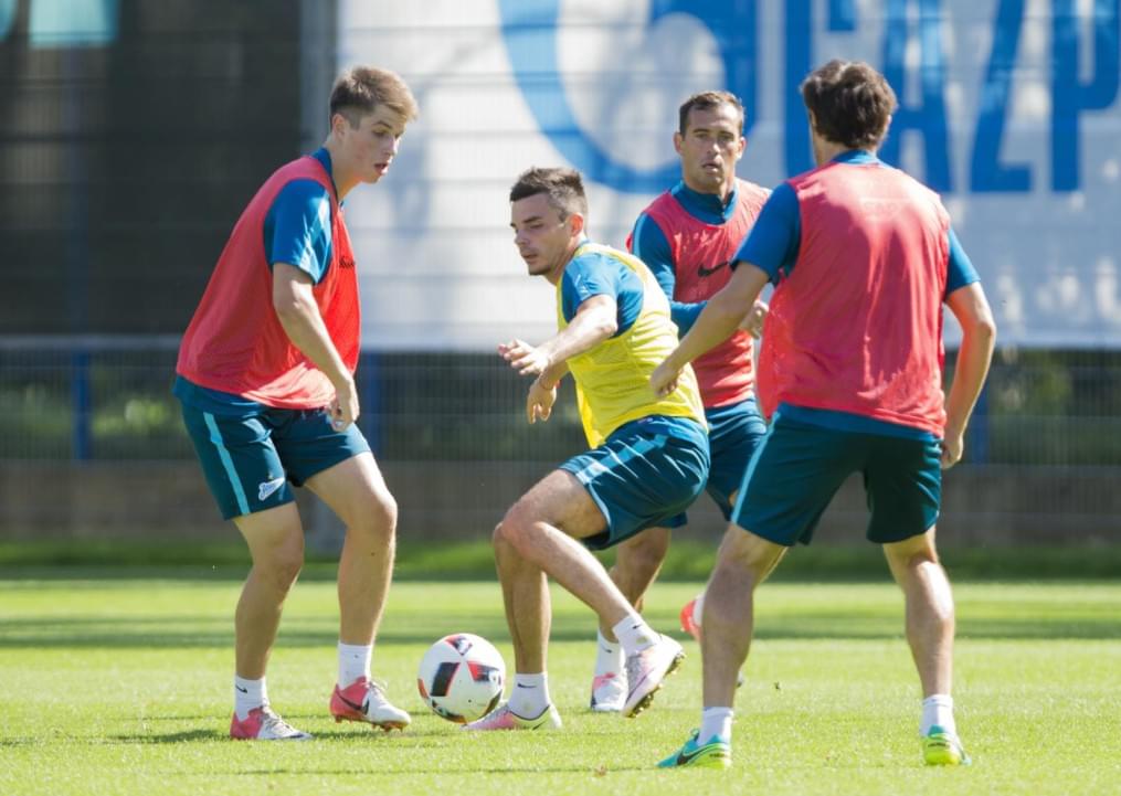 Открытая тренировка «Зенита» перед матчем с «Ростовом»