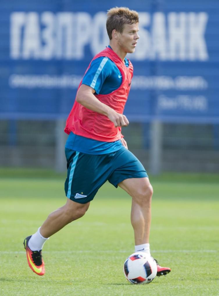 Открытая тренировка «Зенита» перед матчем с «Ростовом»