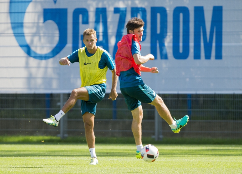 Открытая тренировка «Зенита» перед матчем с «Ростовом»