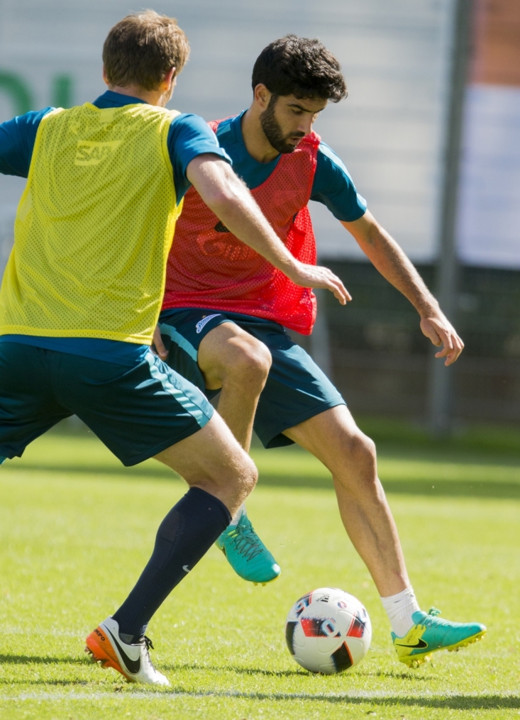 Открытая тренировка «Зенита» перед матчем с «Ростовом»