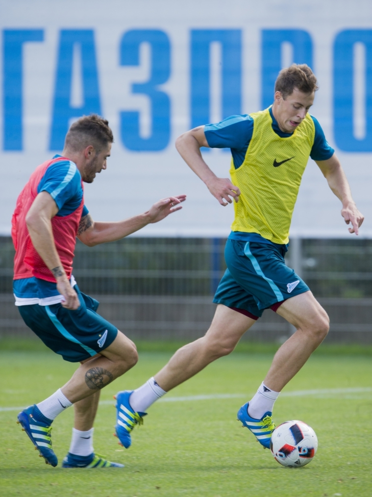 Открытая тренировка «Зенита» перед матчем с «Ростовом»