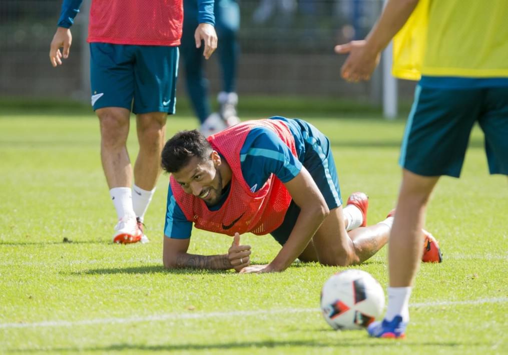 Открытая тренировка «Зенита» перед матчем с «Ростовом»