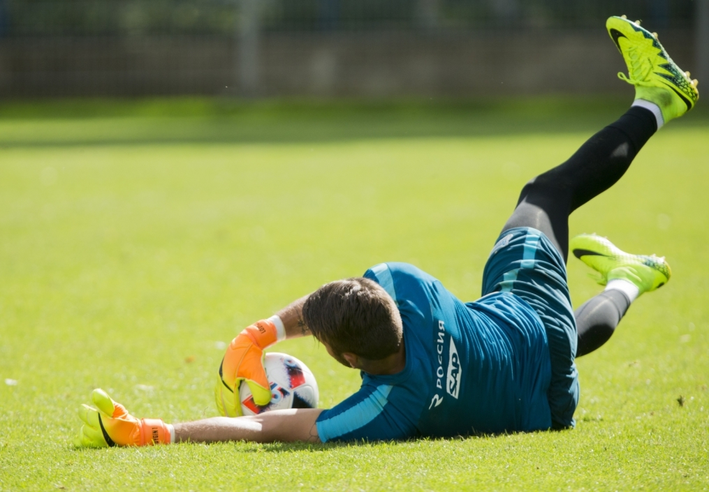 Открытая тренировка «Зенита» перед матчем с «Ростовом»