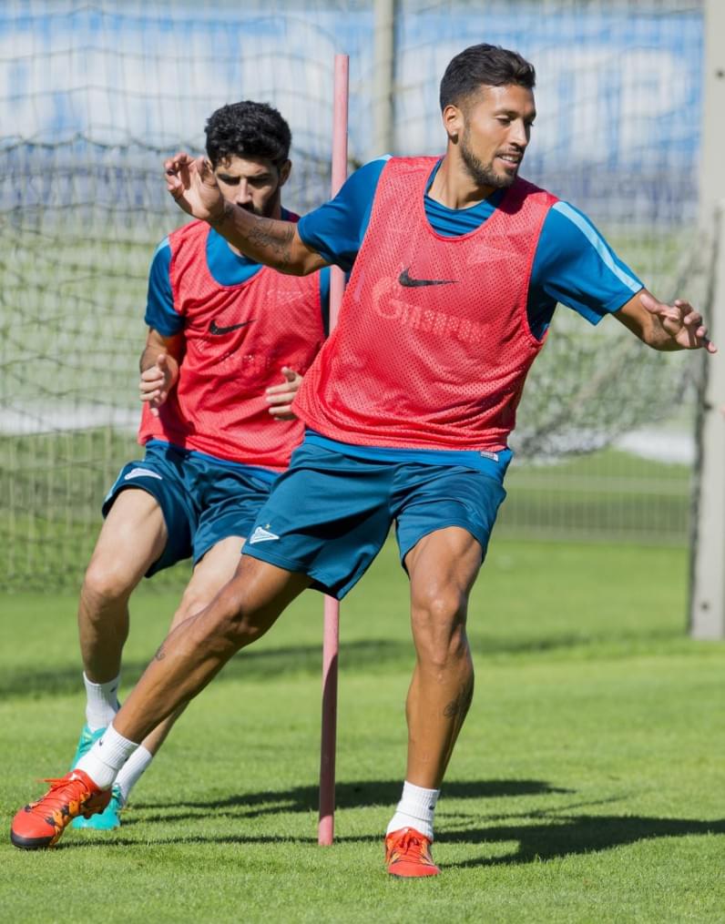 Открытая тренировка «Зенита» перед матчем с «Ростовом»