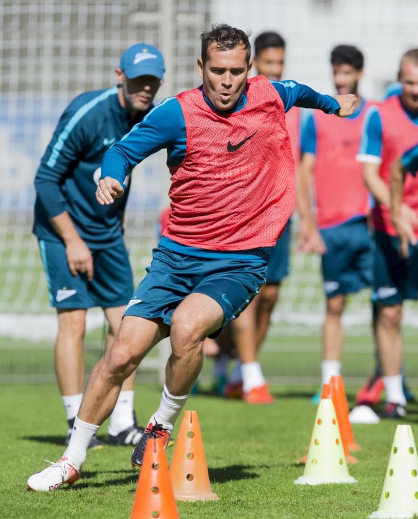 Открытая тренировка «Зенита» перед матчем с «Ростовом»