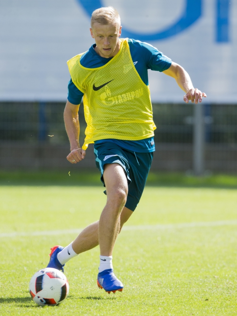 Открытая тренировка «Зенита» перед матчем с «Ростовом»