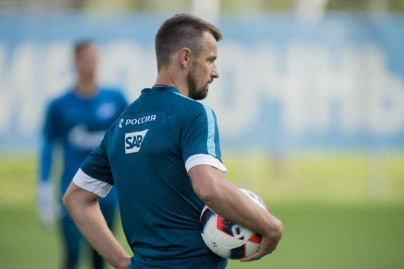 Открытая тренировка «Зенита» перед матчем с «Ростовом»