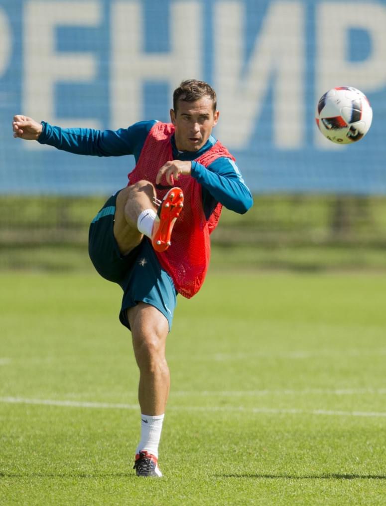 Открытая тренировка «Зенита» перед матчем с «Ростовом»