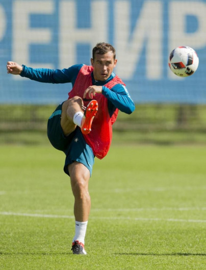 Открытая тренировка «Зенита» перед матчем с «Ростовом»