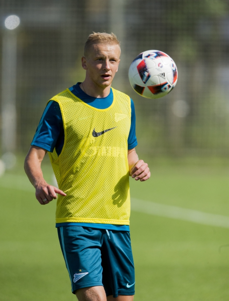 Открытая тренировка «Зенита» перед матчем с «Ростовом»