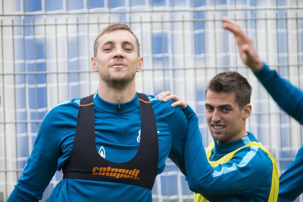 Открытая тренировка «Зенита» перед матчем с ЦСКА