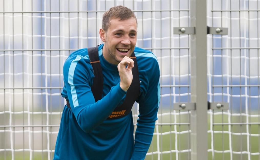 Открытая тренировка «Зенита» перед матчем с ЦСКА