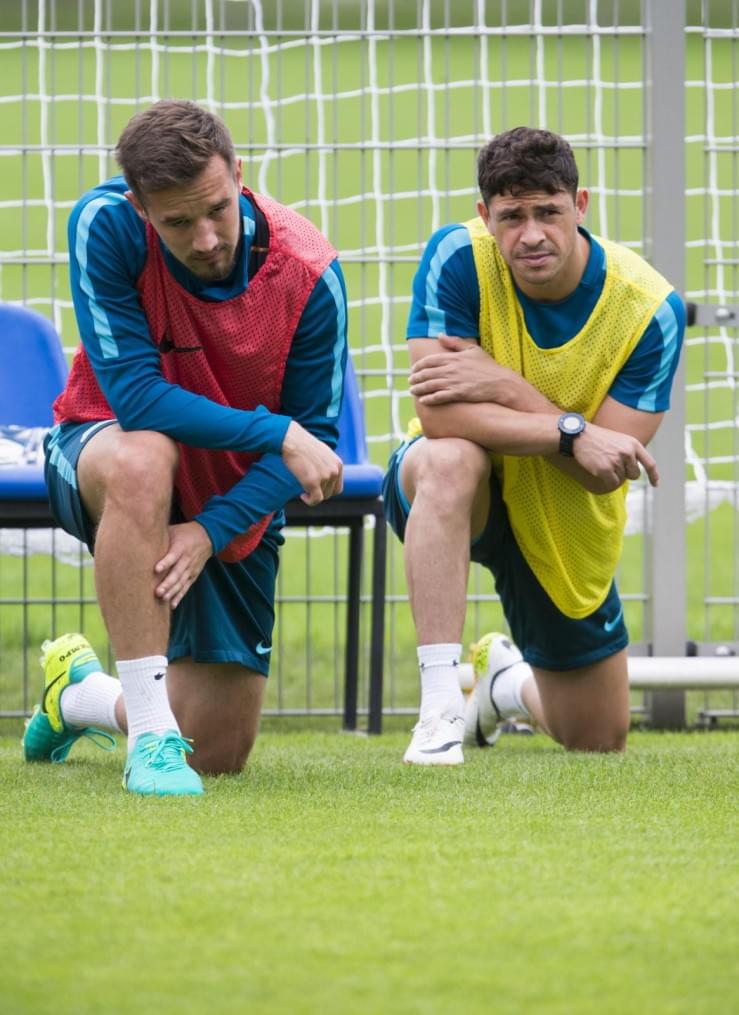 Открытая тренировка «Зенита» перед матчем с ЦСКА