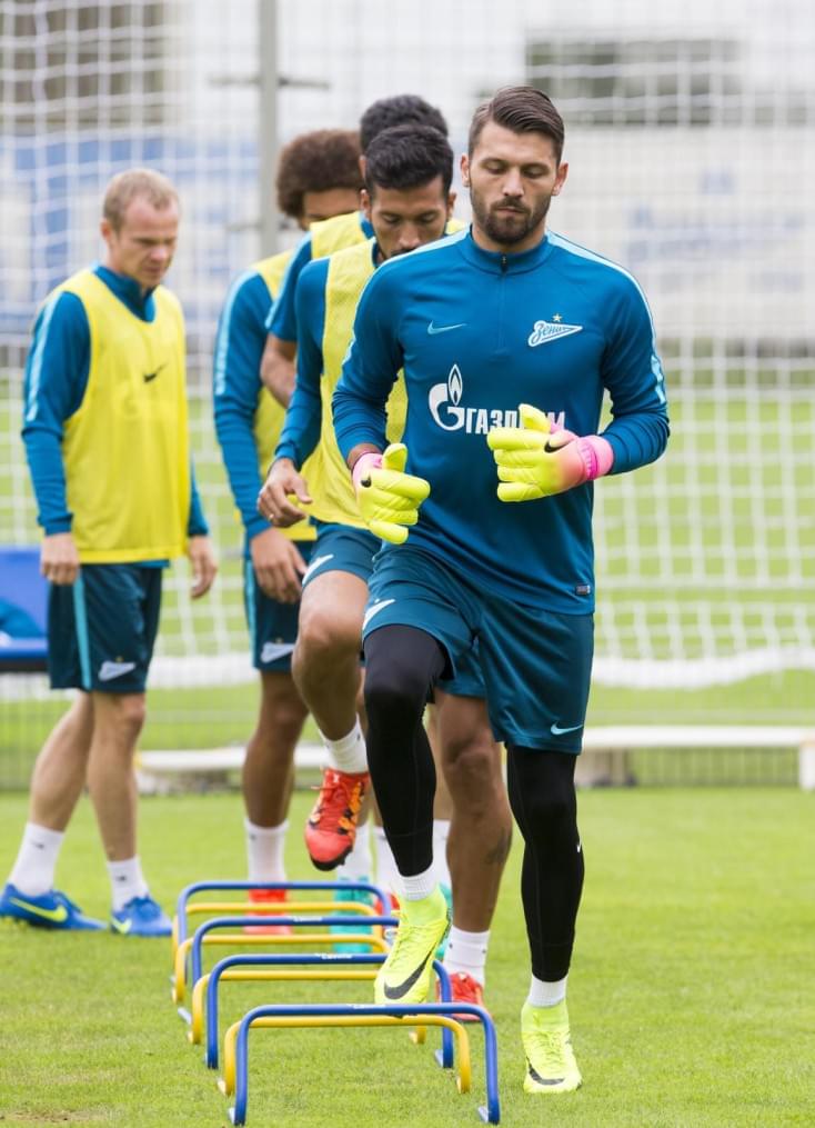 Открытая тренировка «Зенита» перед матчем с ЦСКА