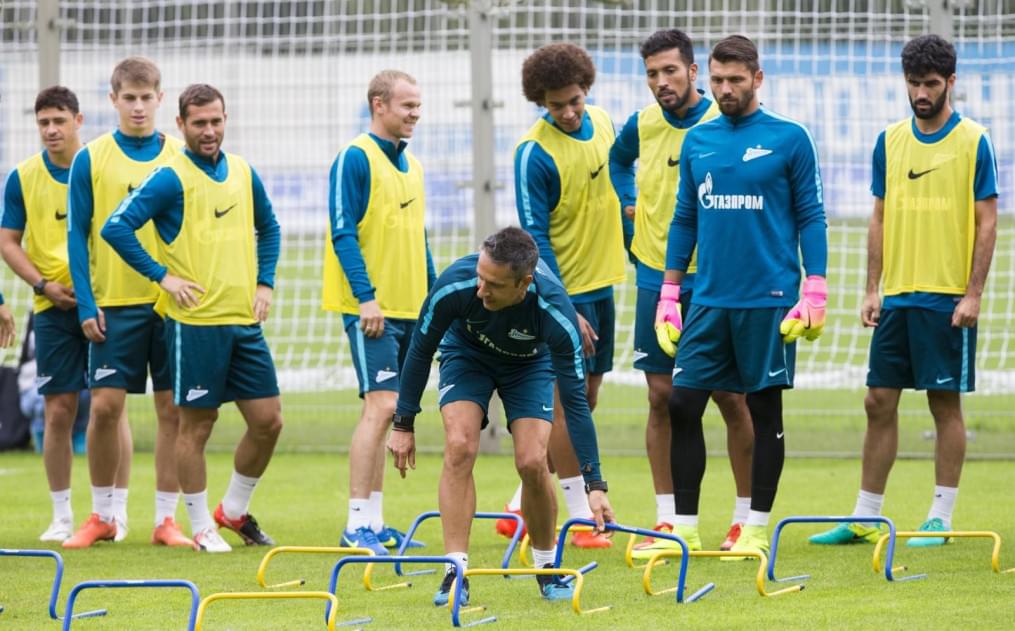 Открытая тренировка «Зенита» перед матчем с ЦСКА