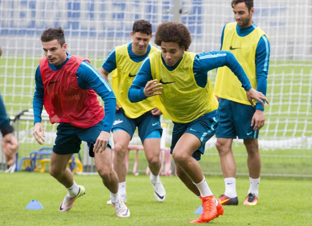 Открытая тренировка «Зенита» перед матчем с ЦСКА