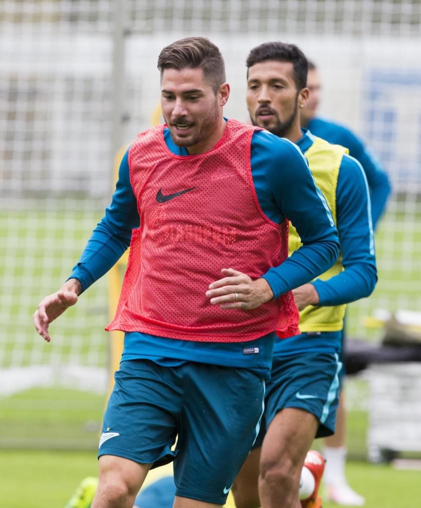 Открытая тренировка «Зенита» перед матчем с ЦСКА