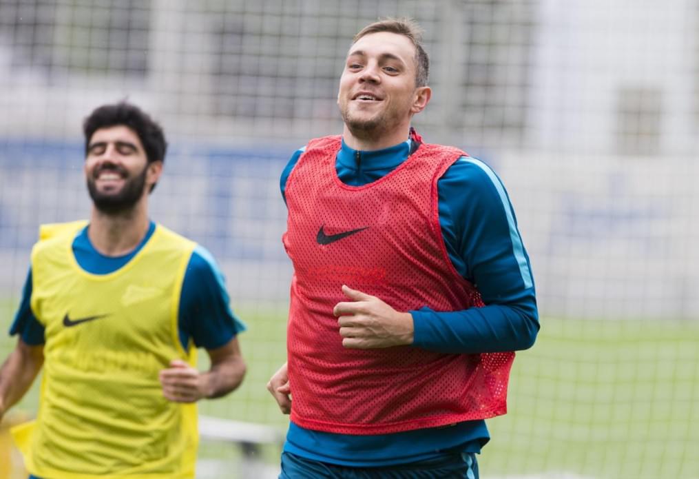 Открытая тренировка «Зенита» перед матчем с ЦСКА