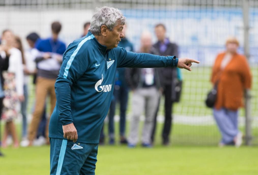 Открытая тренировка «Зенита» перед матчем с ЦСКА