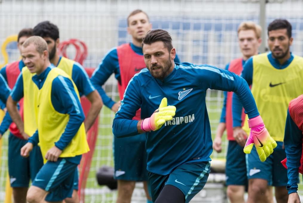 Открытая тренировка «Зенита» перед матчем с ЦСКА