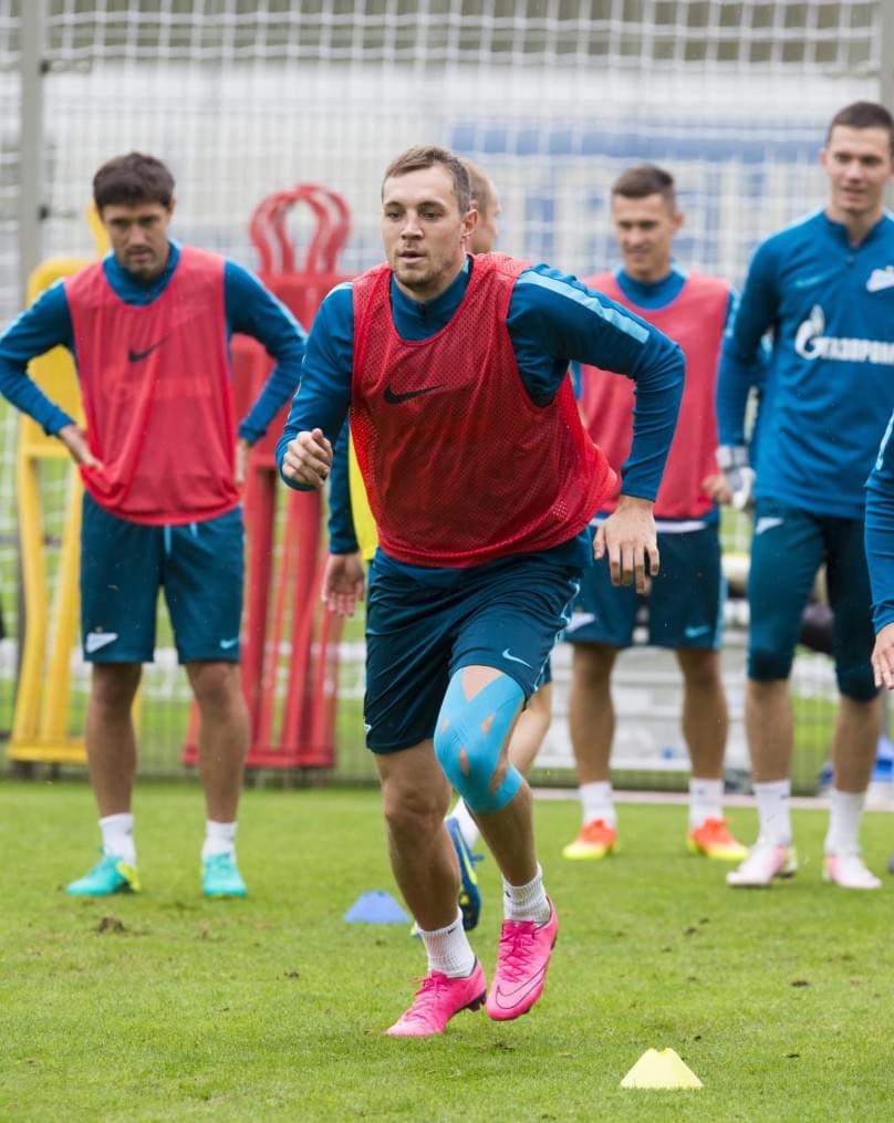 Открытая тренировка «Зенита» перед матчем с ЦСКА