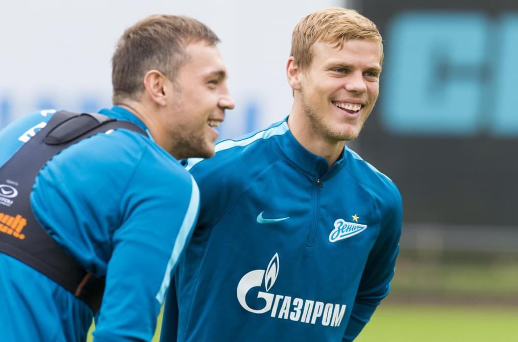 Открытая тренировка «Зенита» перед матчем с ЦСКА