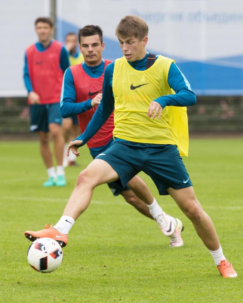 Открытая тренировка «Зенита» перед матчем с ЦСКА