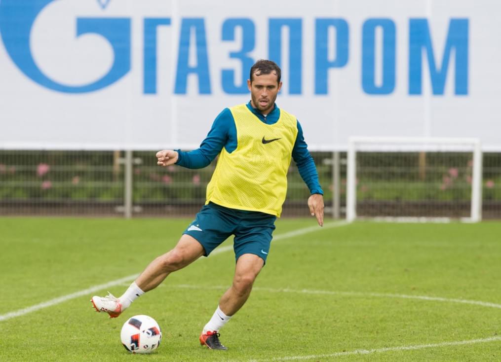 Открытая тренировка «Зенита» перед матчем с ЦСКА