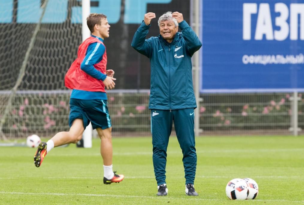 Открытая тренировка «Зенита» перед матчем с ЦСКА