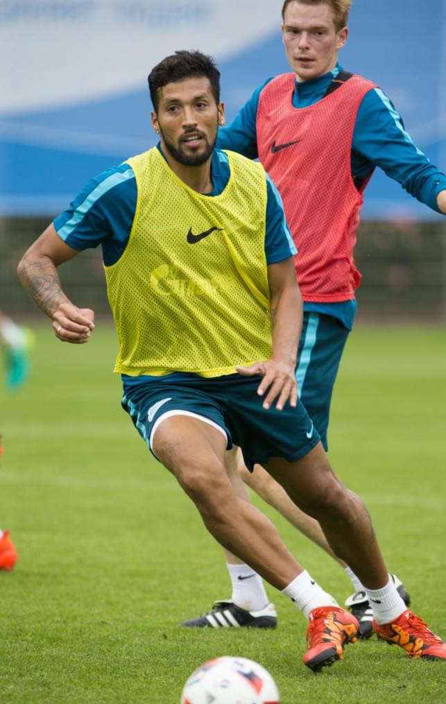 Открытая тренировка «Зенита» перед матчем с ЦСКА