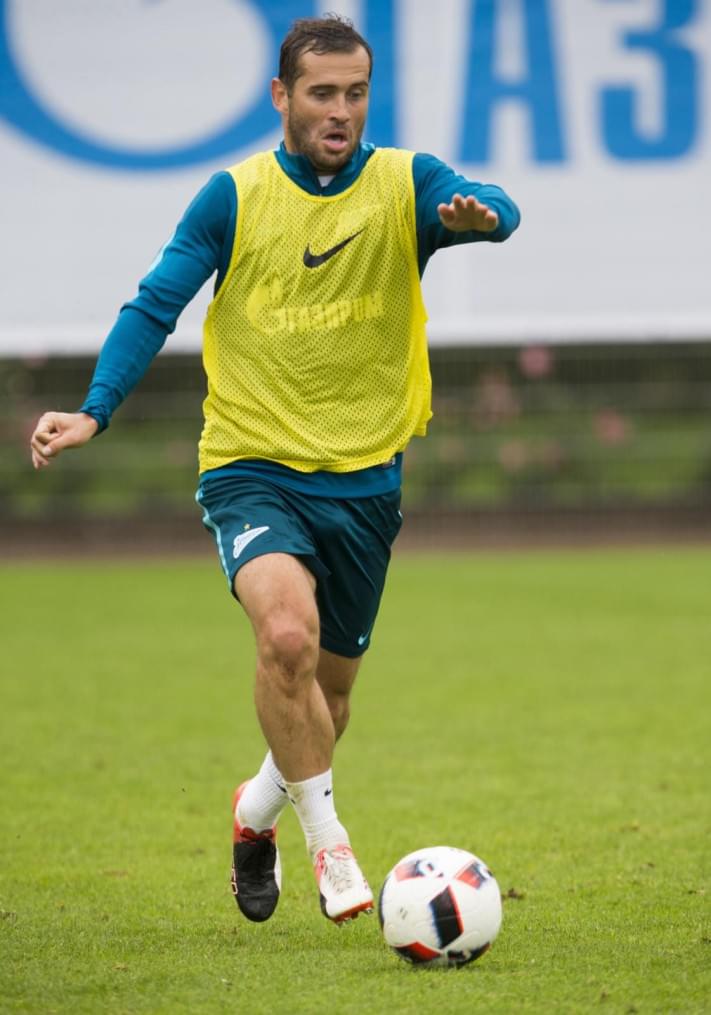 Открытая тренировка «Зенита» перед матчем с ЦСКА