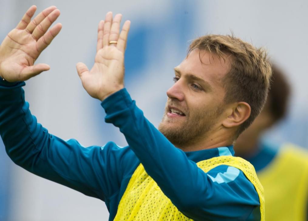 Открытая тренировка «Зенита» перед матчем с ЦСКА