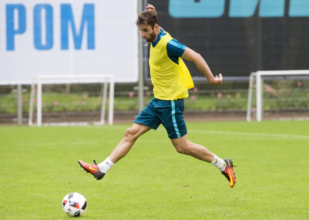 Открытая тренировка «Зенита» перед матчем с ЦСКА