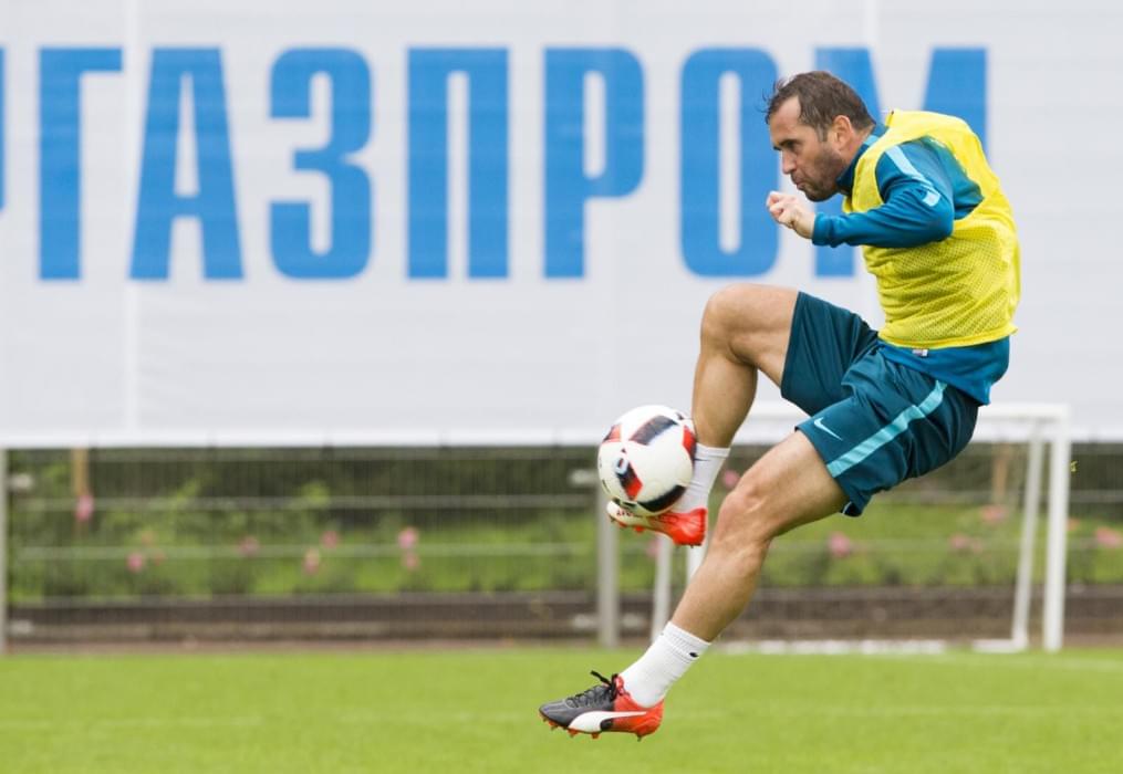 Открытая тренировка «Зенита» перед матчем с ЦСКА