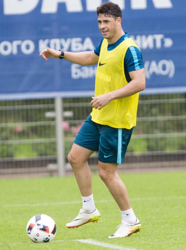 Открытая тренировка «Зенита» перед матчем с ЦСКА