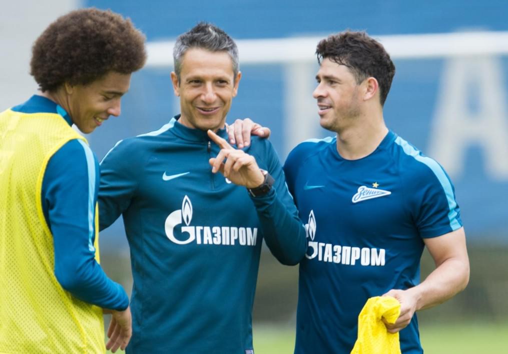 Открытая тренировка «Зенита» перед матчем с ЦСКА