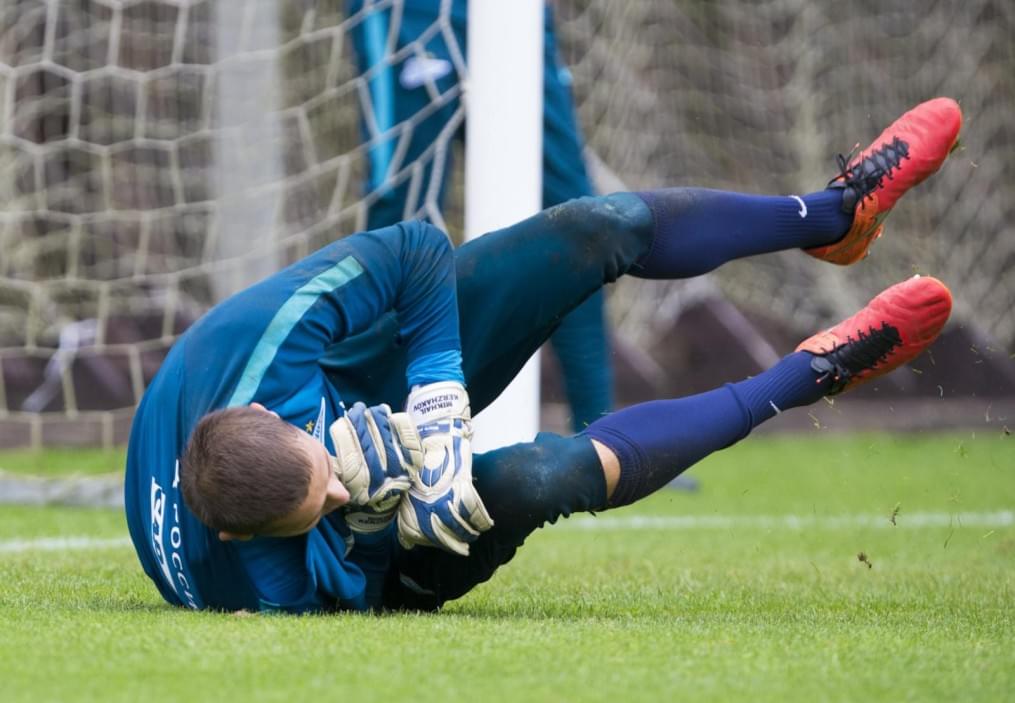 Открытая тренировка «Зенита» перед матчем с ЦСКА