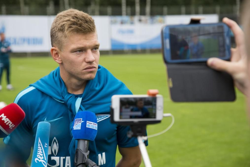 Открытая тренировка «Зенита» перед матчем с ЦСКА