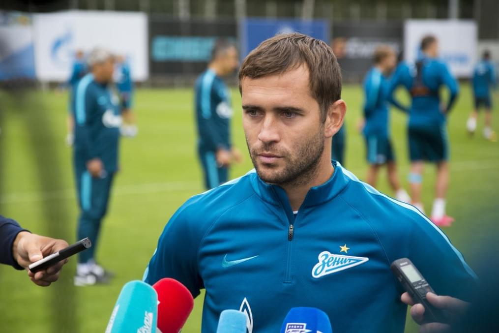 Открытая тренировка «Зенита» перед матчем с ЦСКА