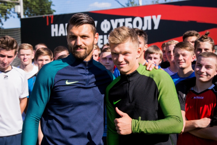 Юрий Лодыгин и Олег Шатов приняли участие в проекте Nike K11